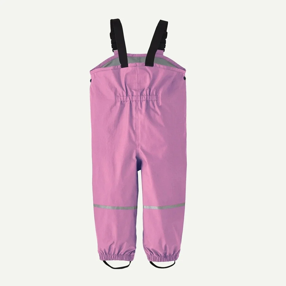 Patagonia Baby Torrentshell Bibs Purple Waterproof‎ Rain Overalls